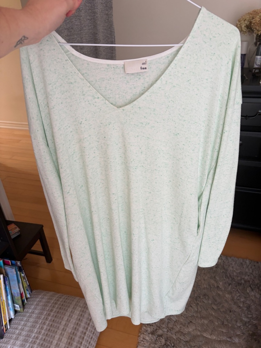 Wilfred free comfy long sleeve dress small